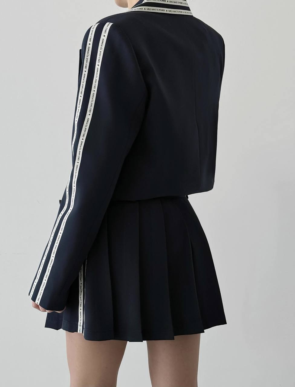 Quzu skirt marine