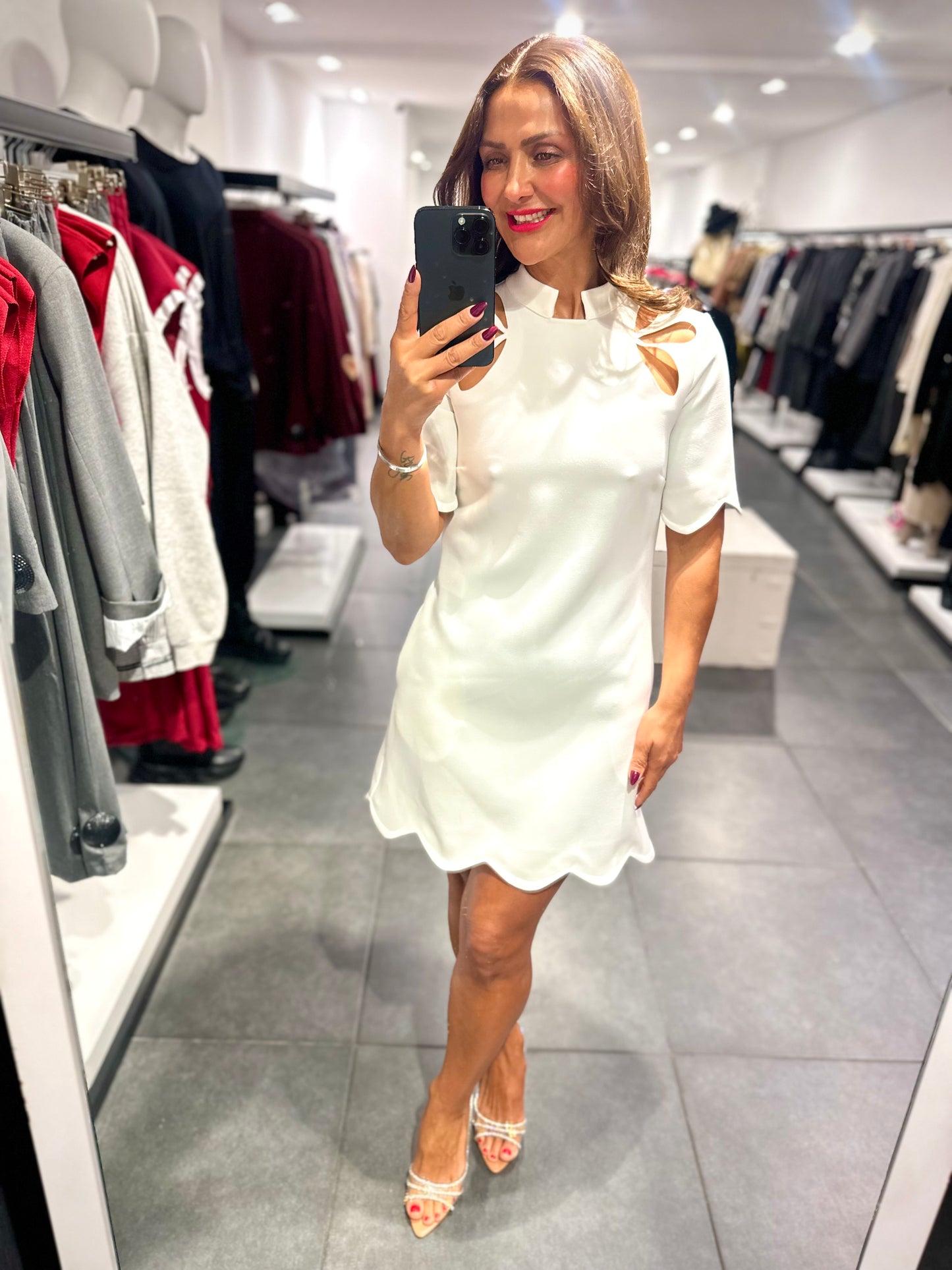 Babylon dress white