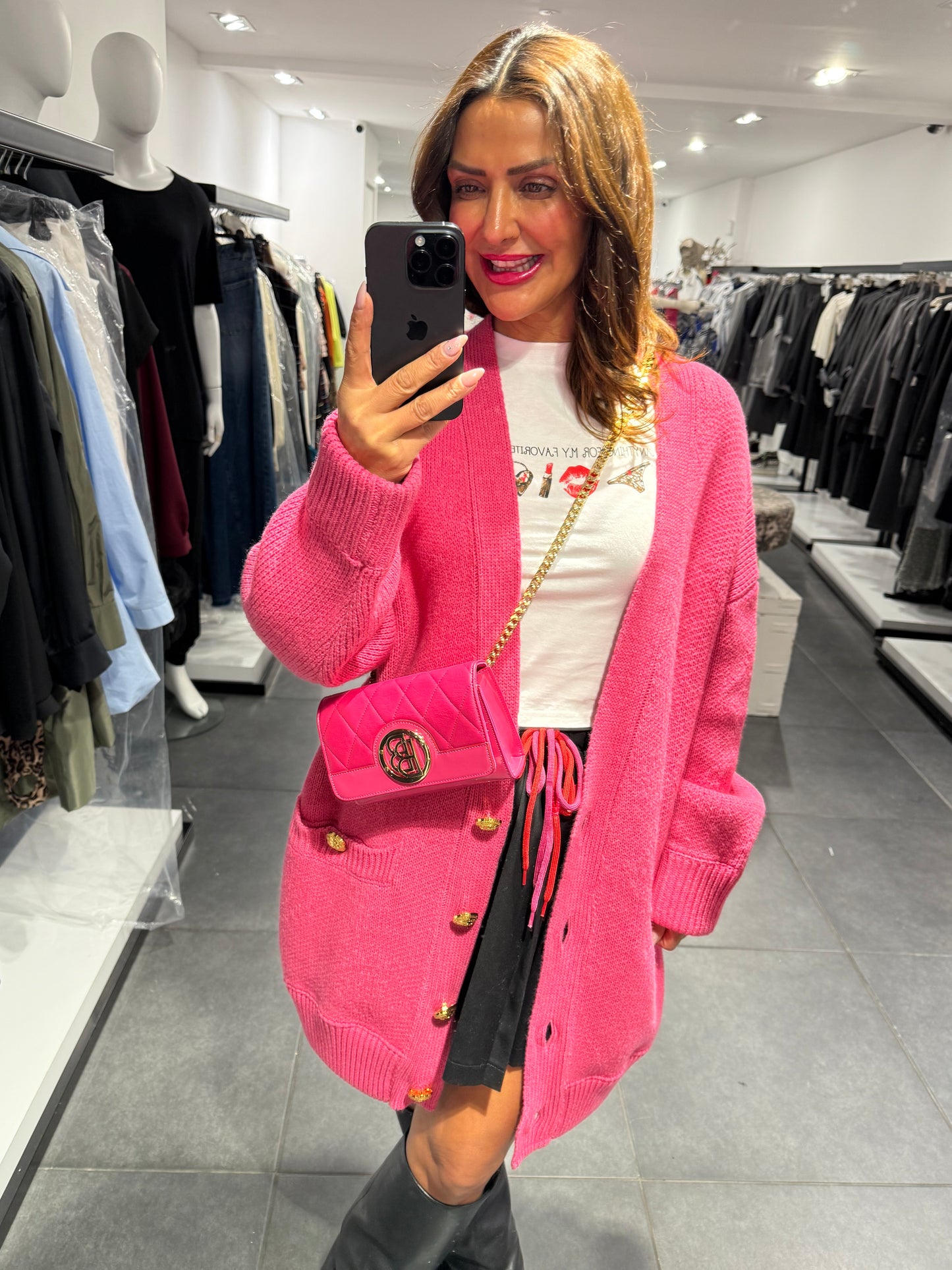 Babylon cardigan pink