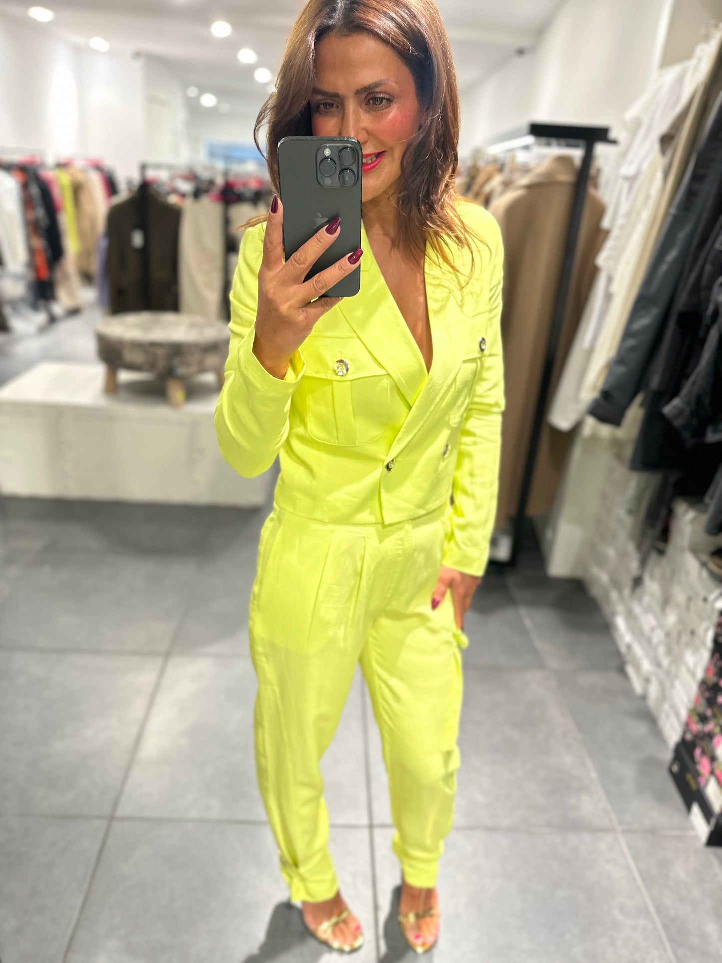 Babylon blazer neon