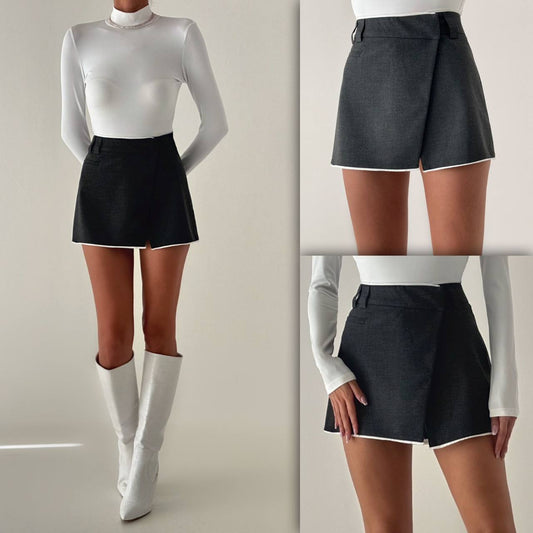 Quzu skirt antraciet