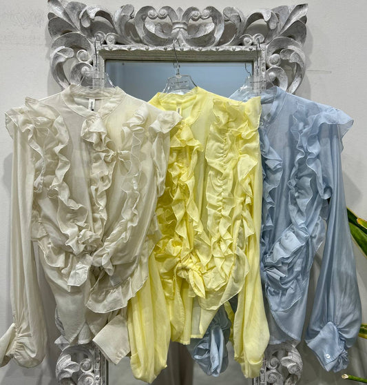 Tensione in silk blouse romance