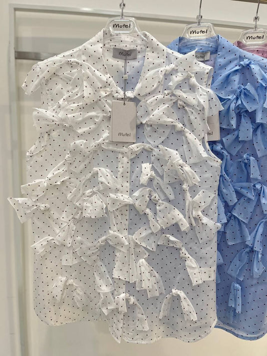 Motel blouse whit bows