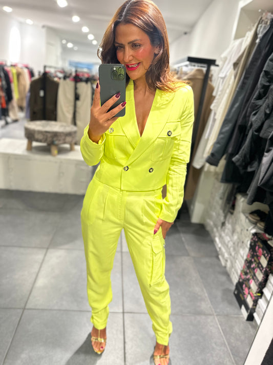 Babylon blazer neon