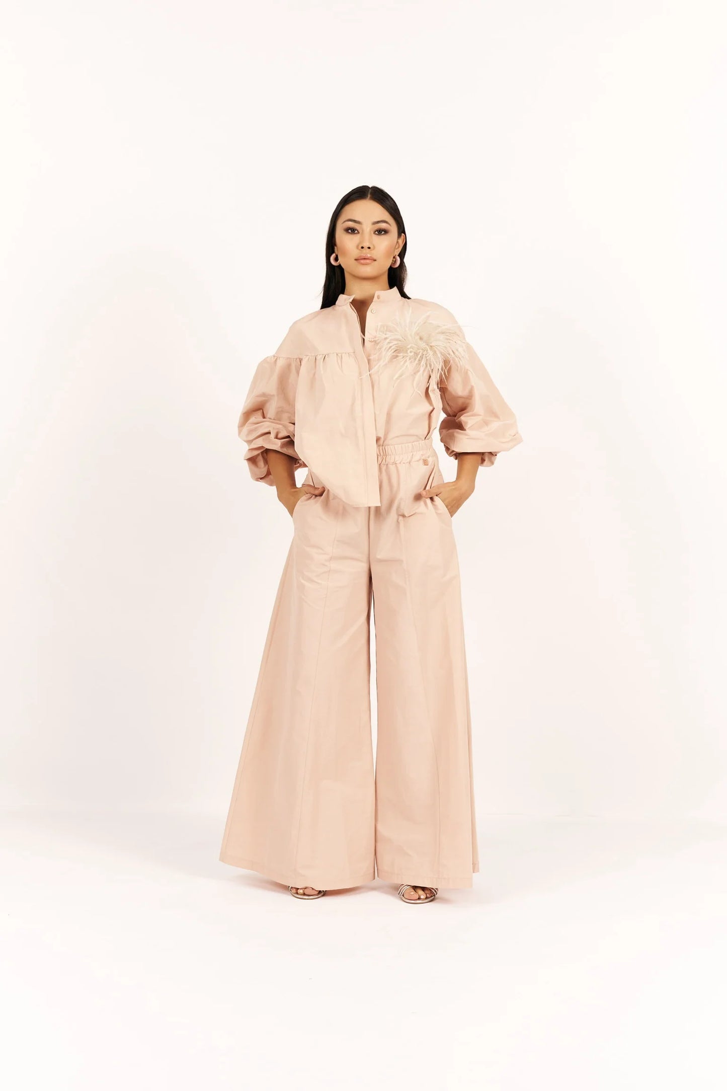 D’elle italy pants flair