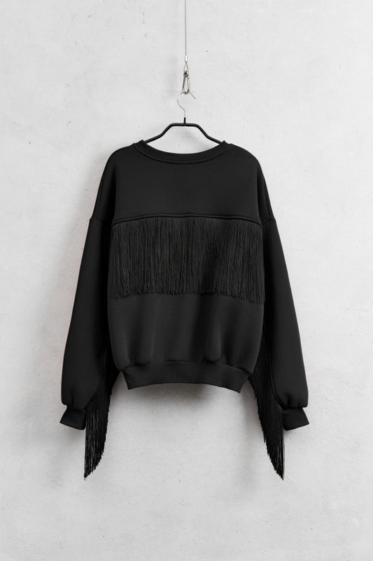 Sweatshirt franje