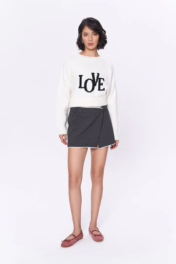 Quzu skirt grey