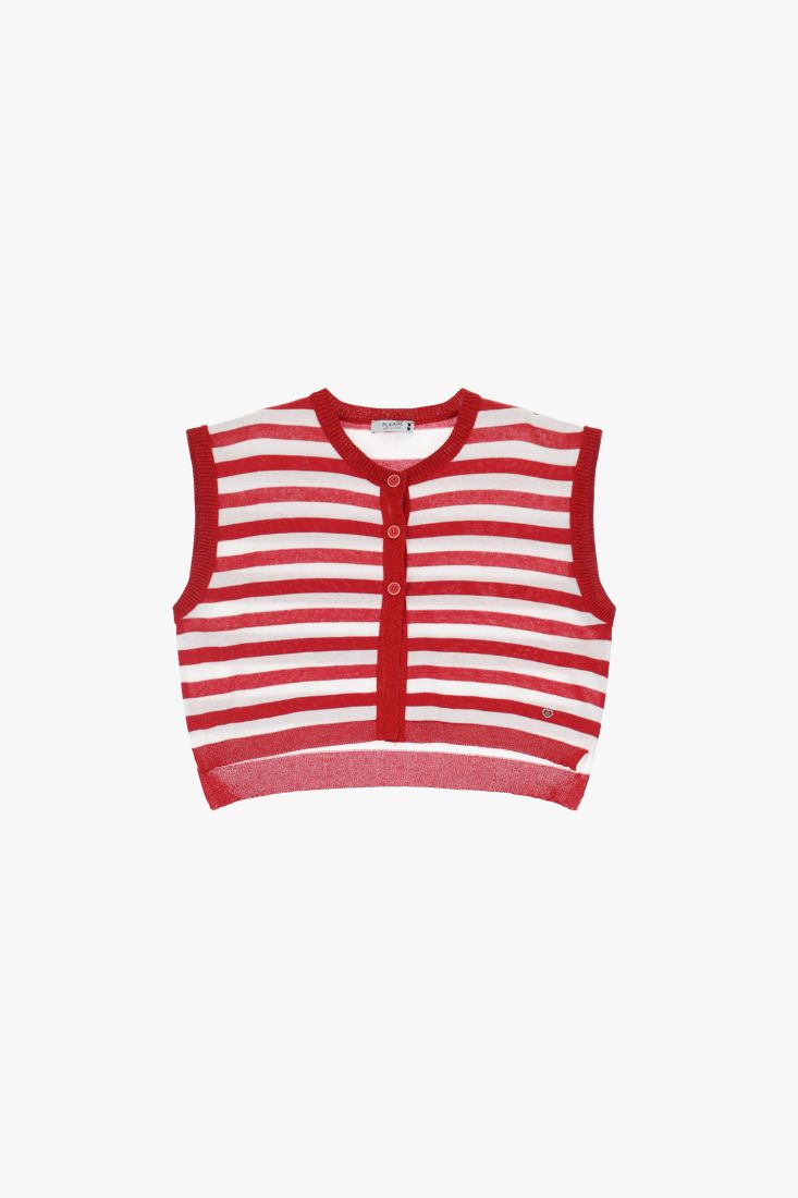 Please fashion gilet tricot