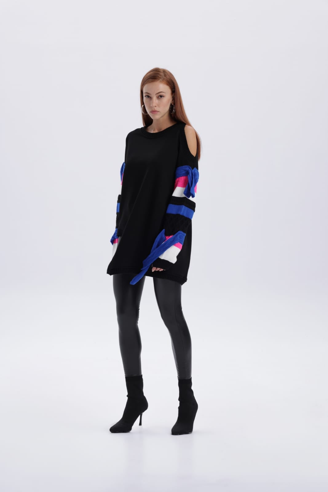Re-design sweater multicolor