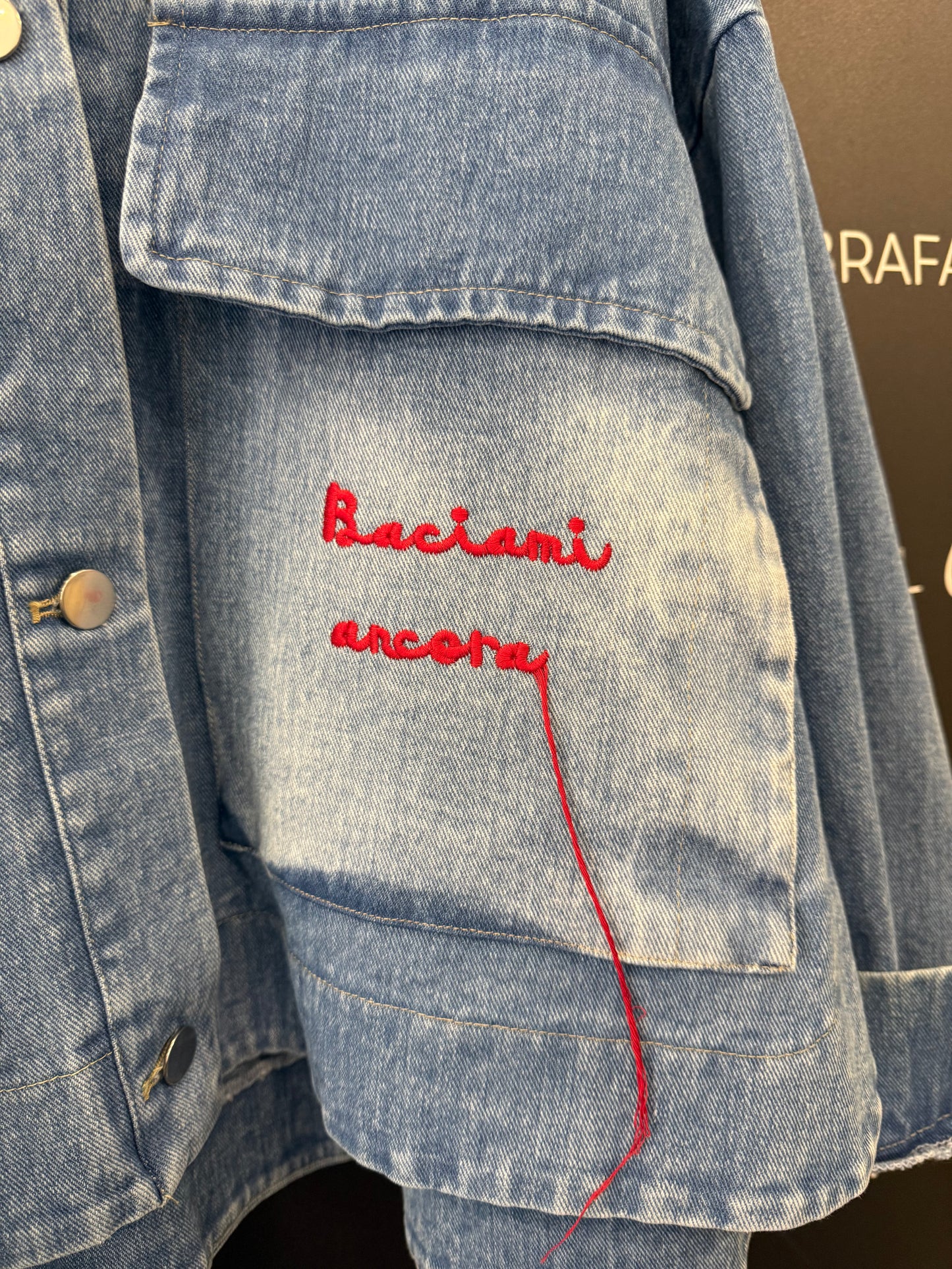 Motel denim jacke Baciami