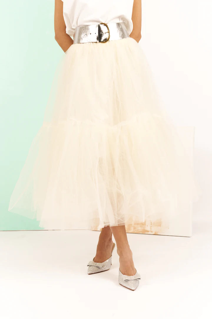 D’elle tulle skirt