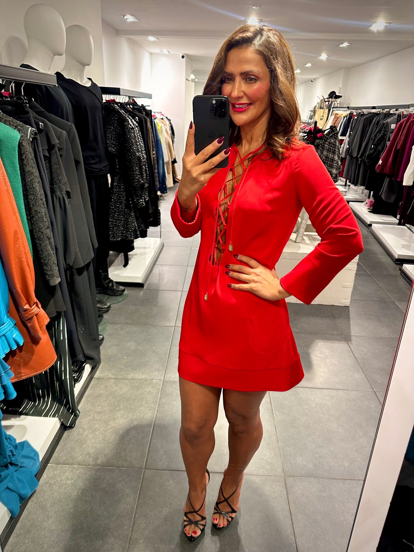 Babylon dress Red