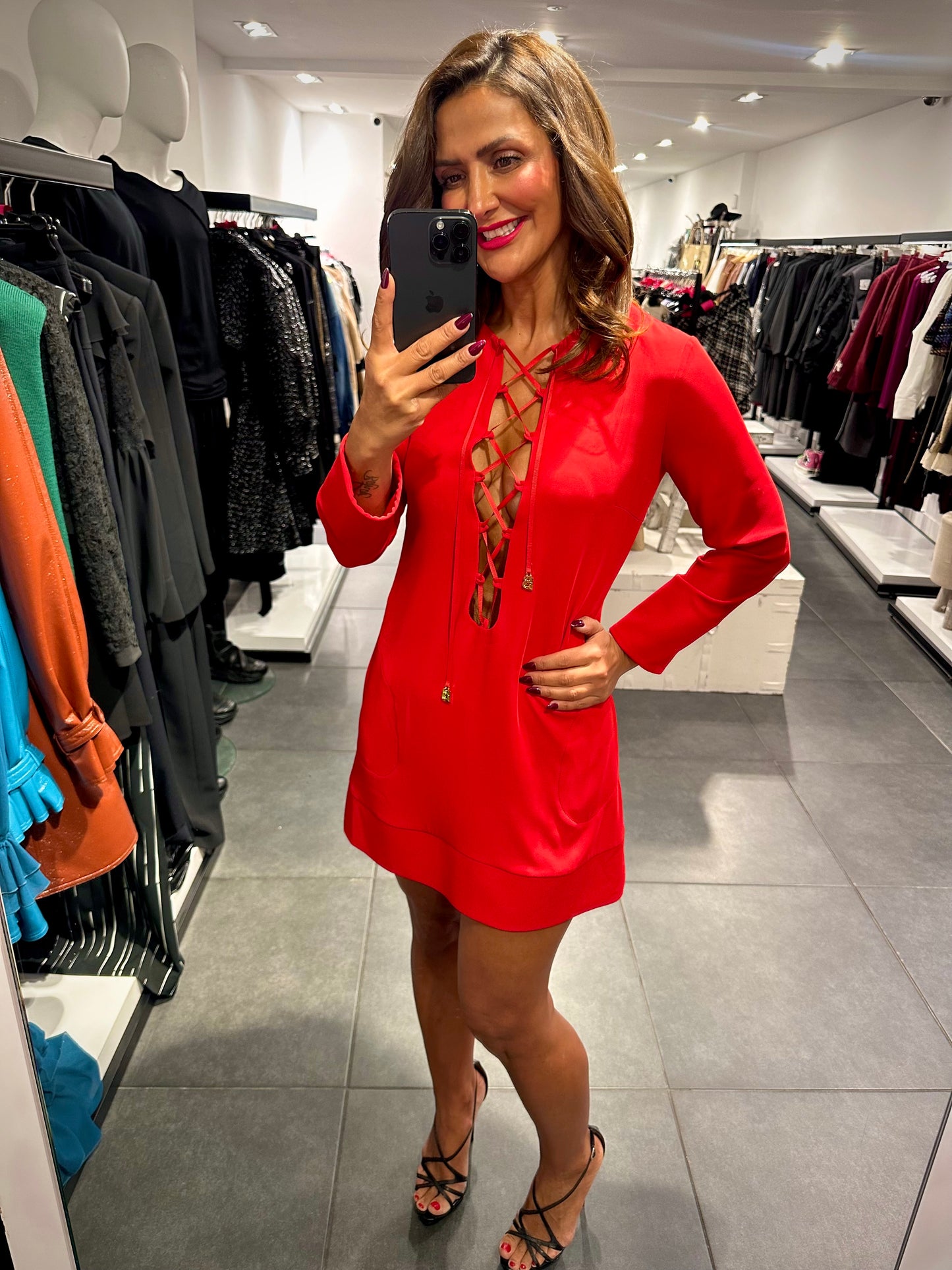 Babylon dress Red