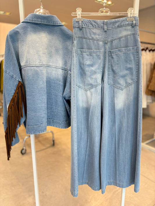 Motel jeans flair pants viola