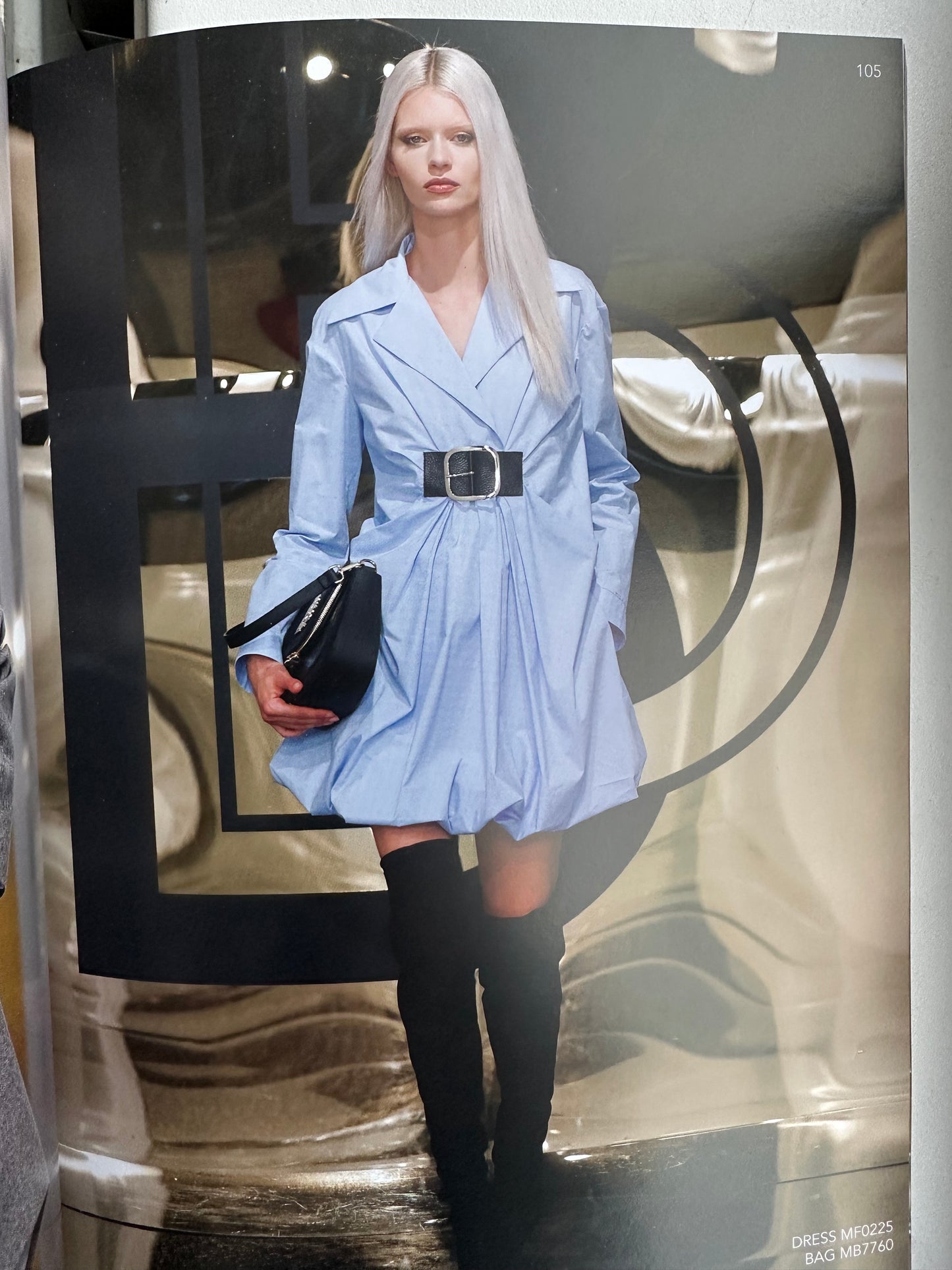 Babylon dress blu