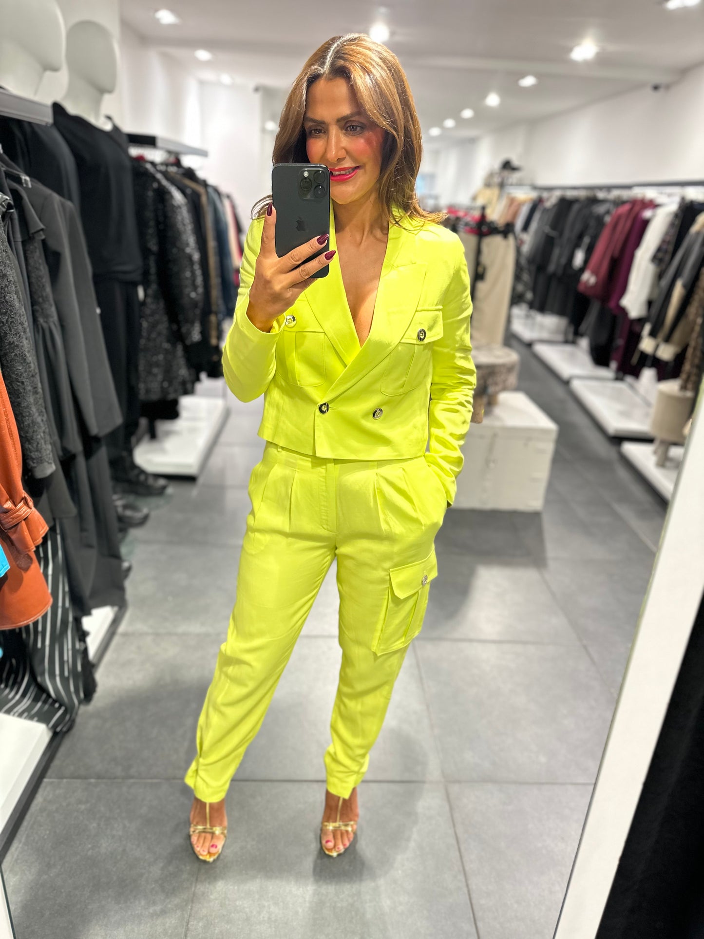 Babylon blazer neon