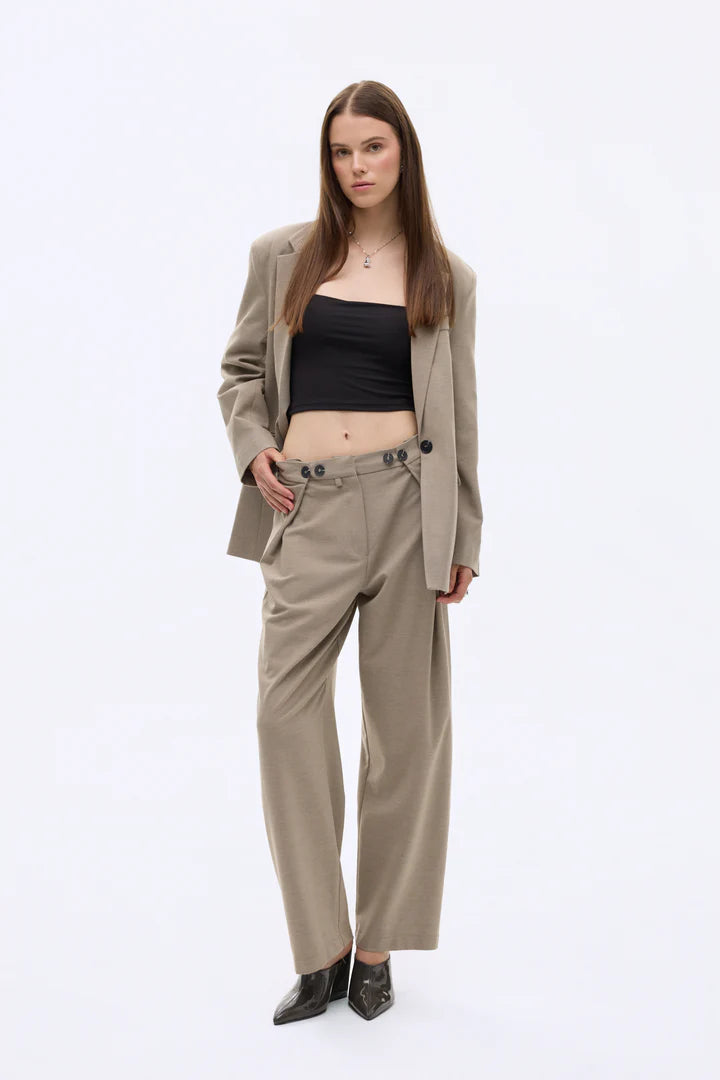 Quzu blazer belt