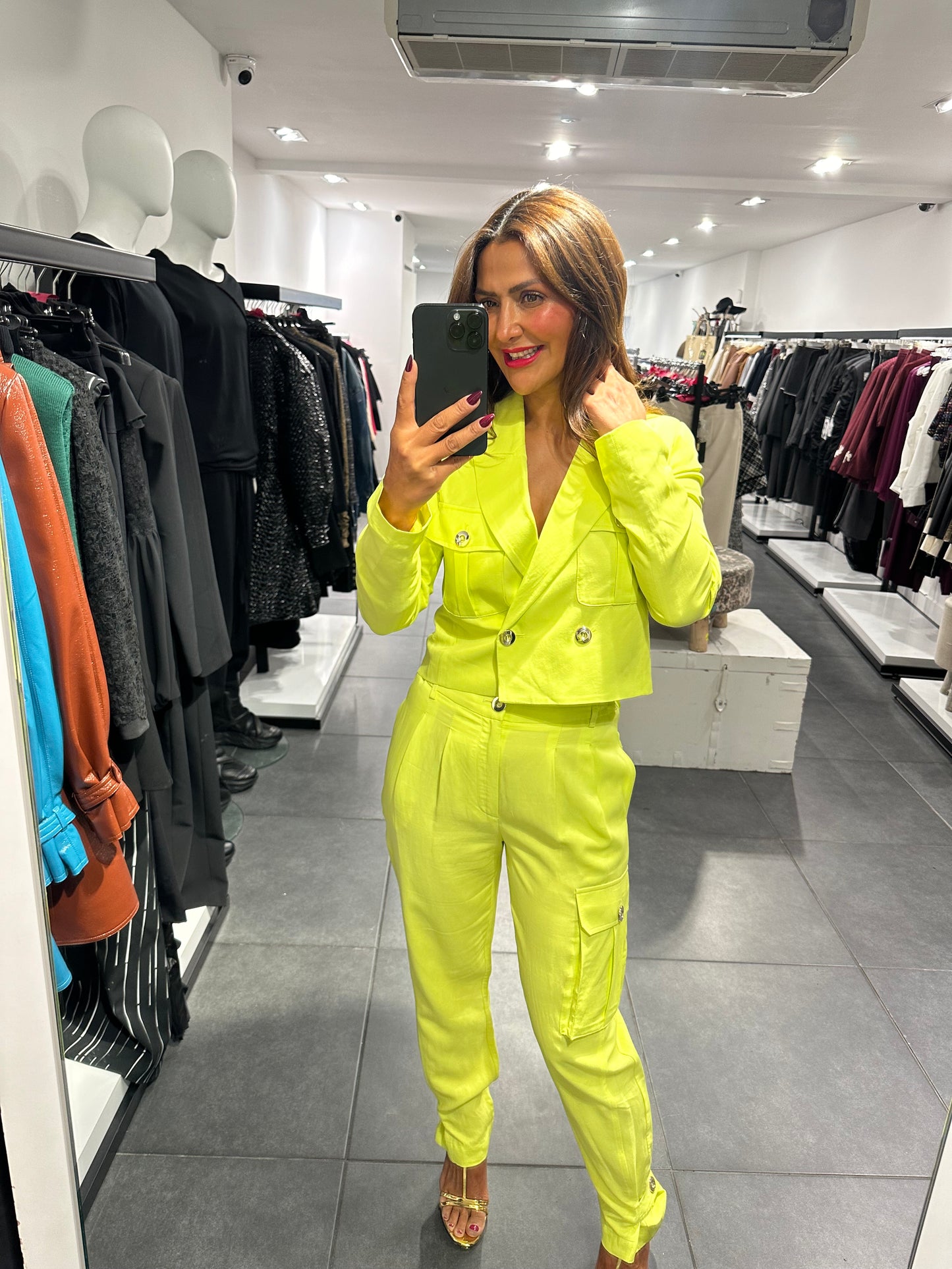 Babylon blazer neon