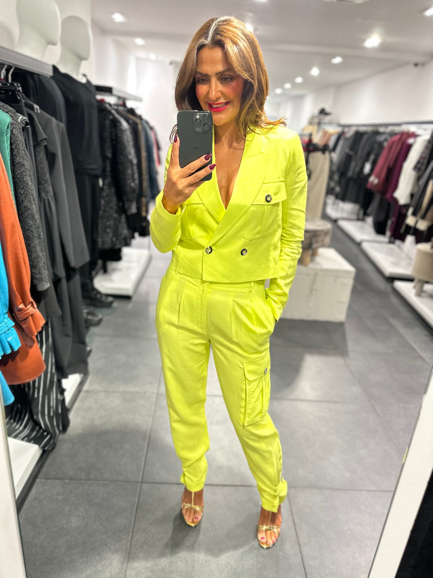Babylon blazer neon