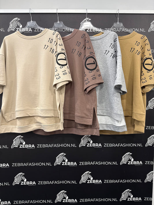 Tensione in sweatshirt numbers