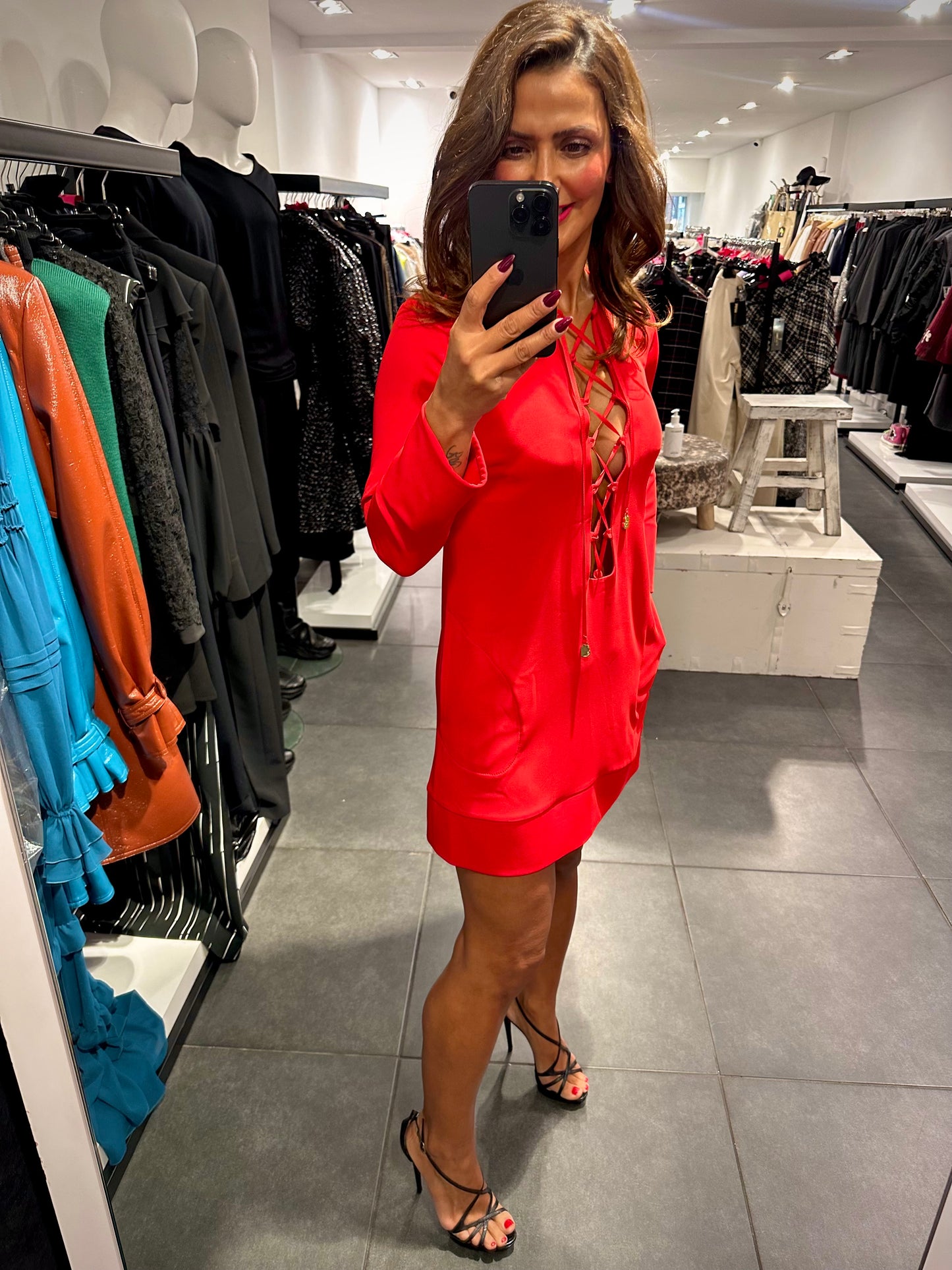 Babylon dress Red