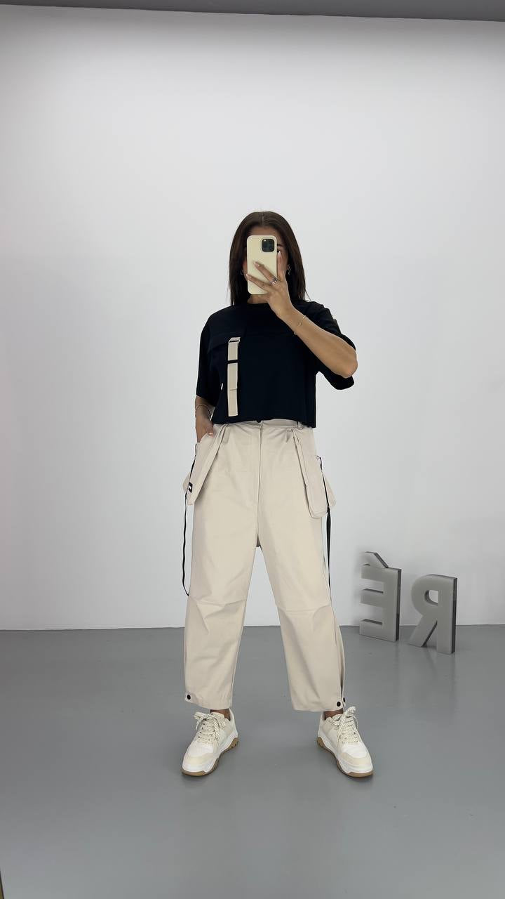 Re-design pants cargo