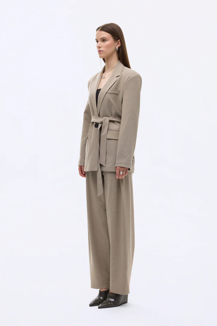 Quzu blazer belt