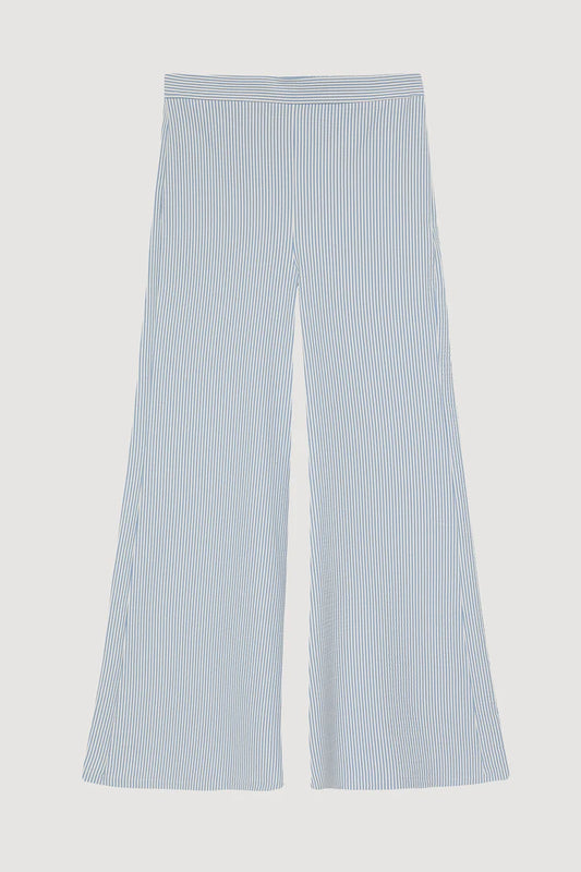 Quzu pants stripe blu bianco