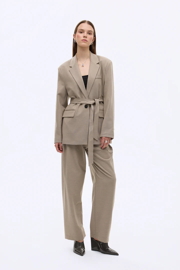 Quzu blazer belt