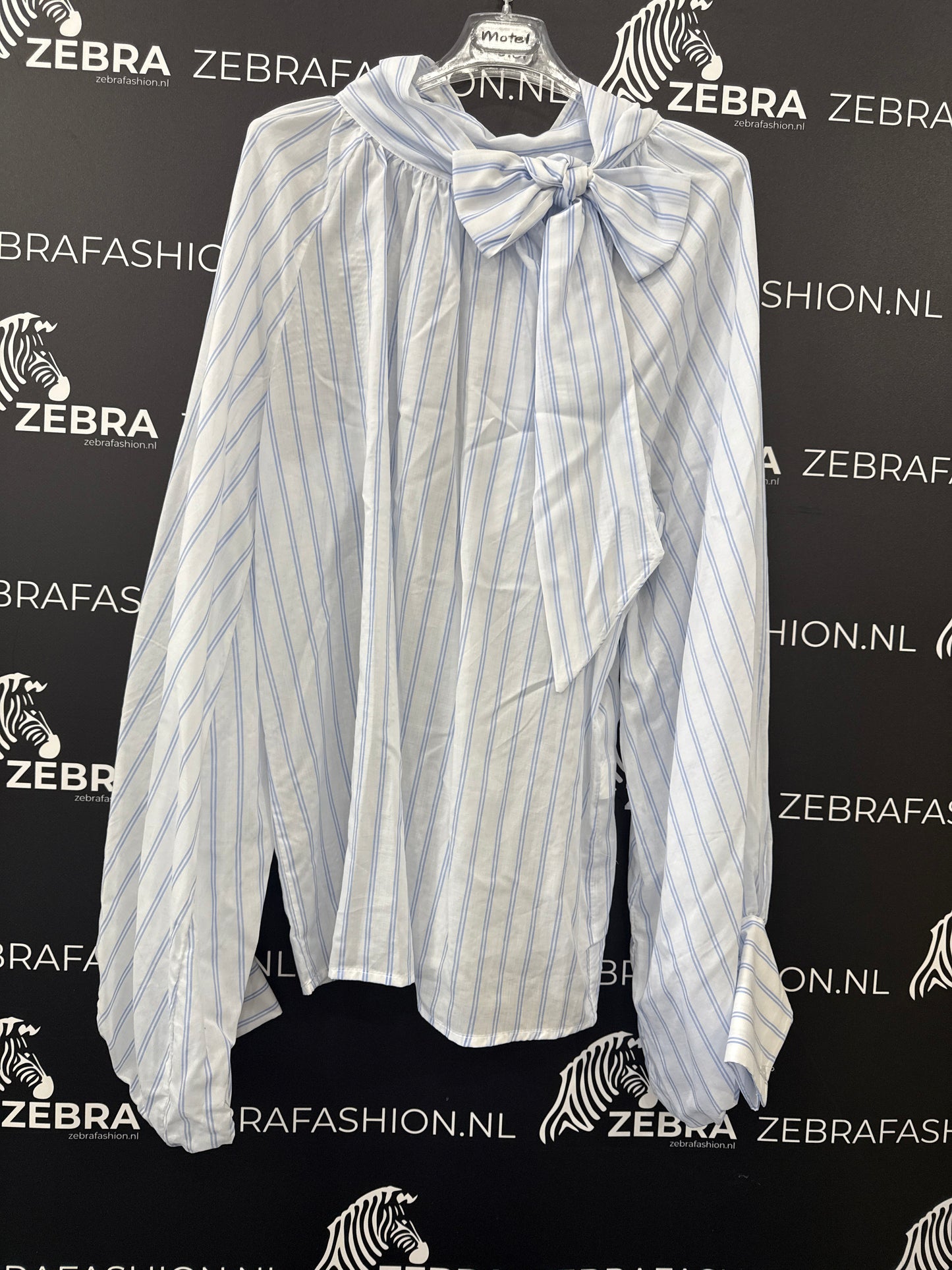 Motel blouse stripe