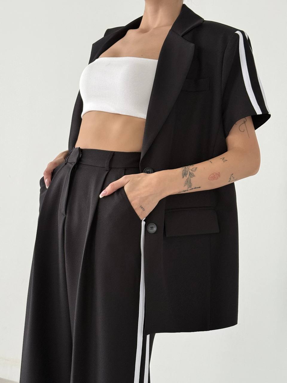 Quzu pants stripe