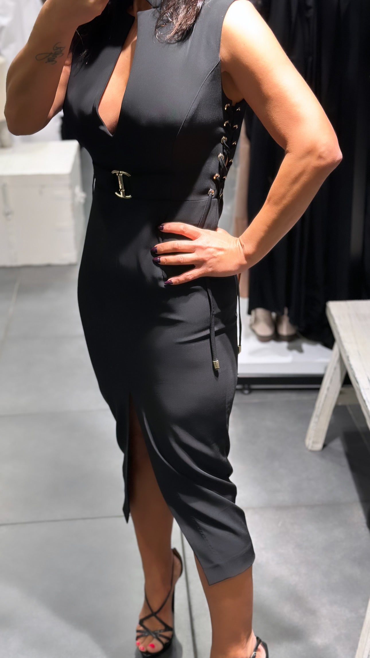 Babylon Dress Black