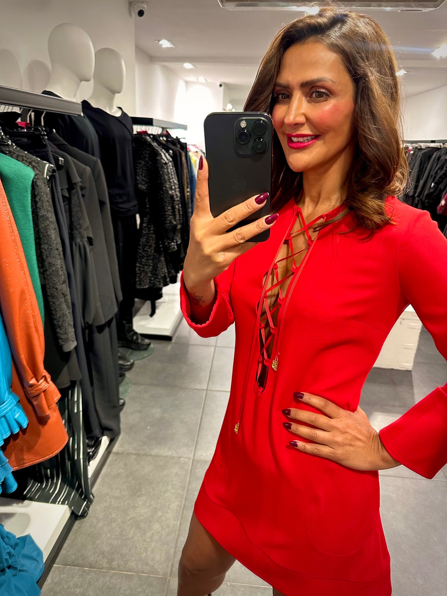 Babylon dress Red