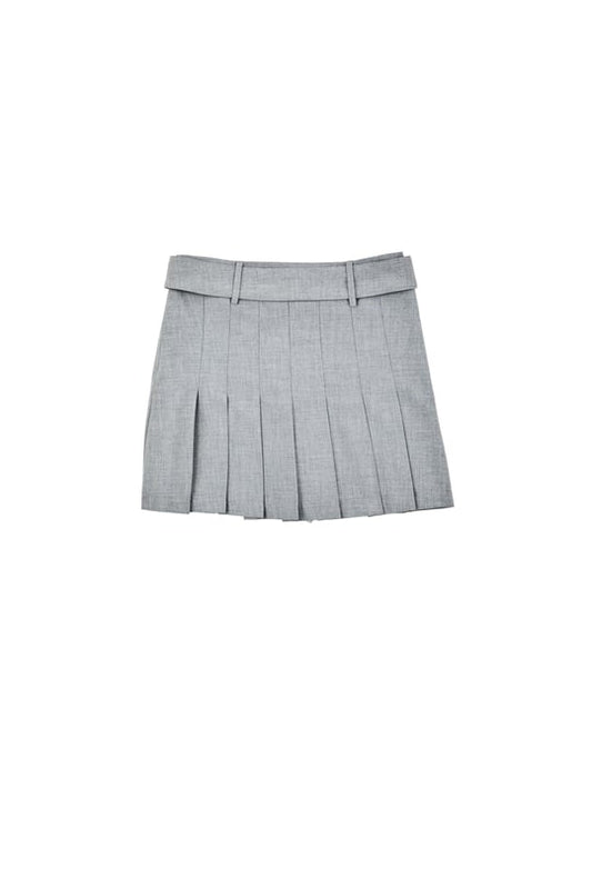 Short skirt light grey