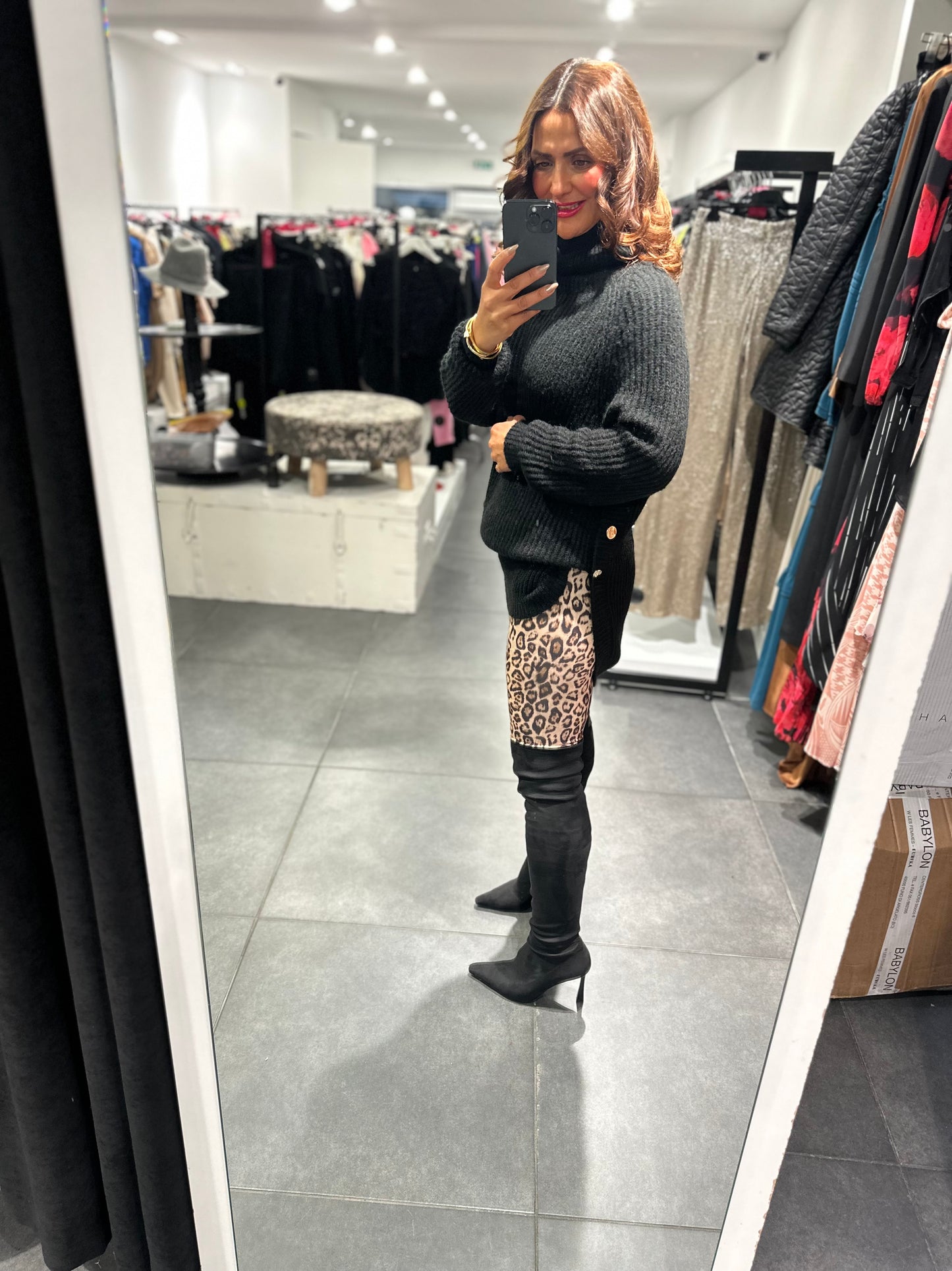Babylon legging leopard