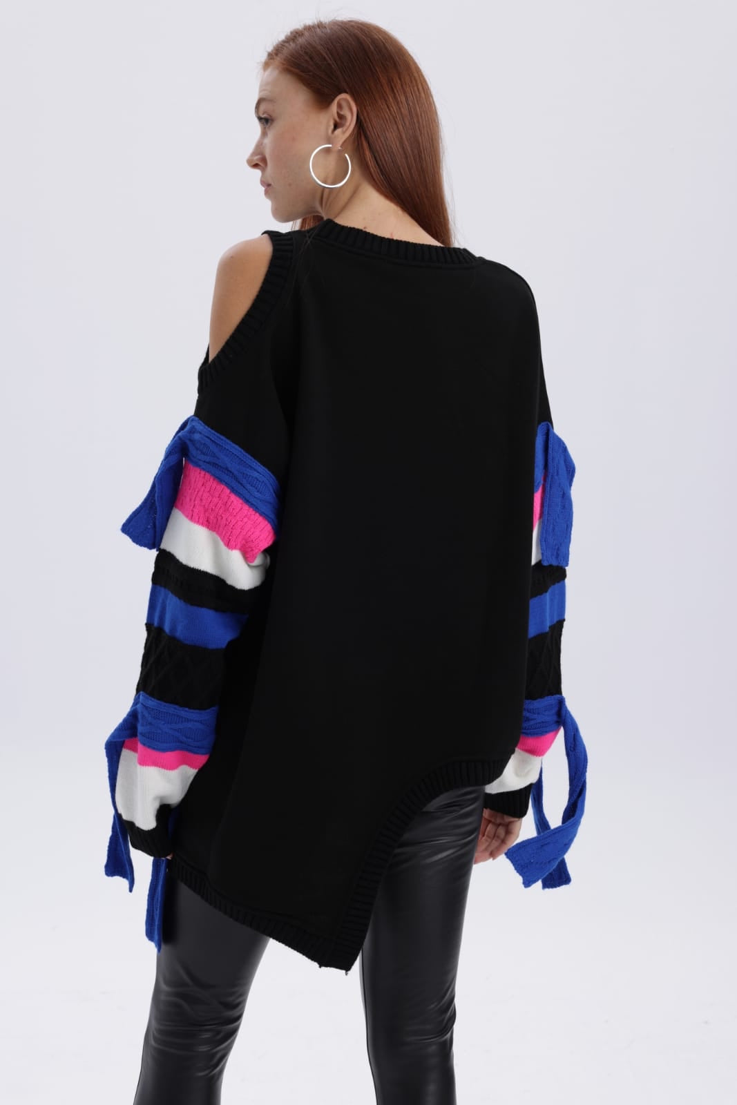 Re-design sweater multicolor
