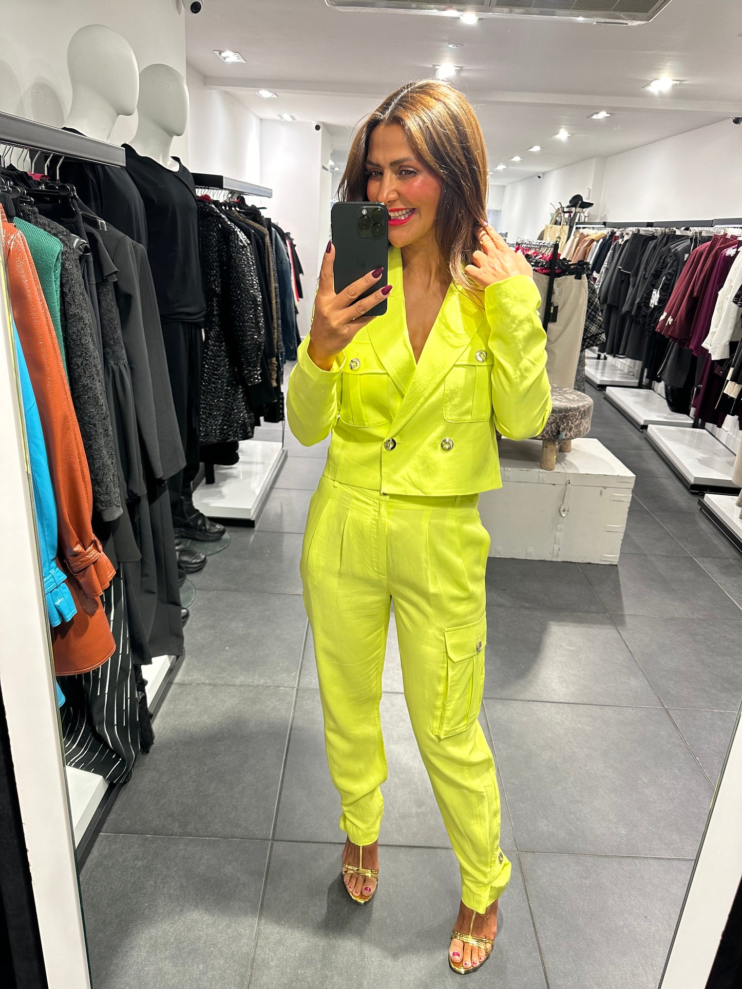 Babylon blazer neon