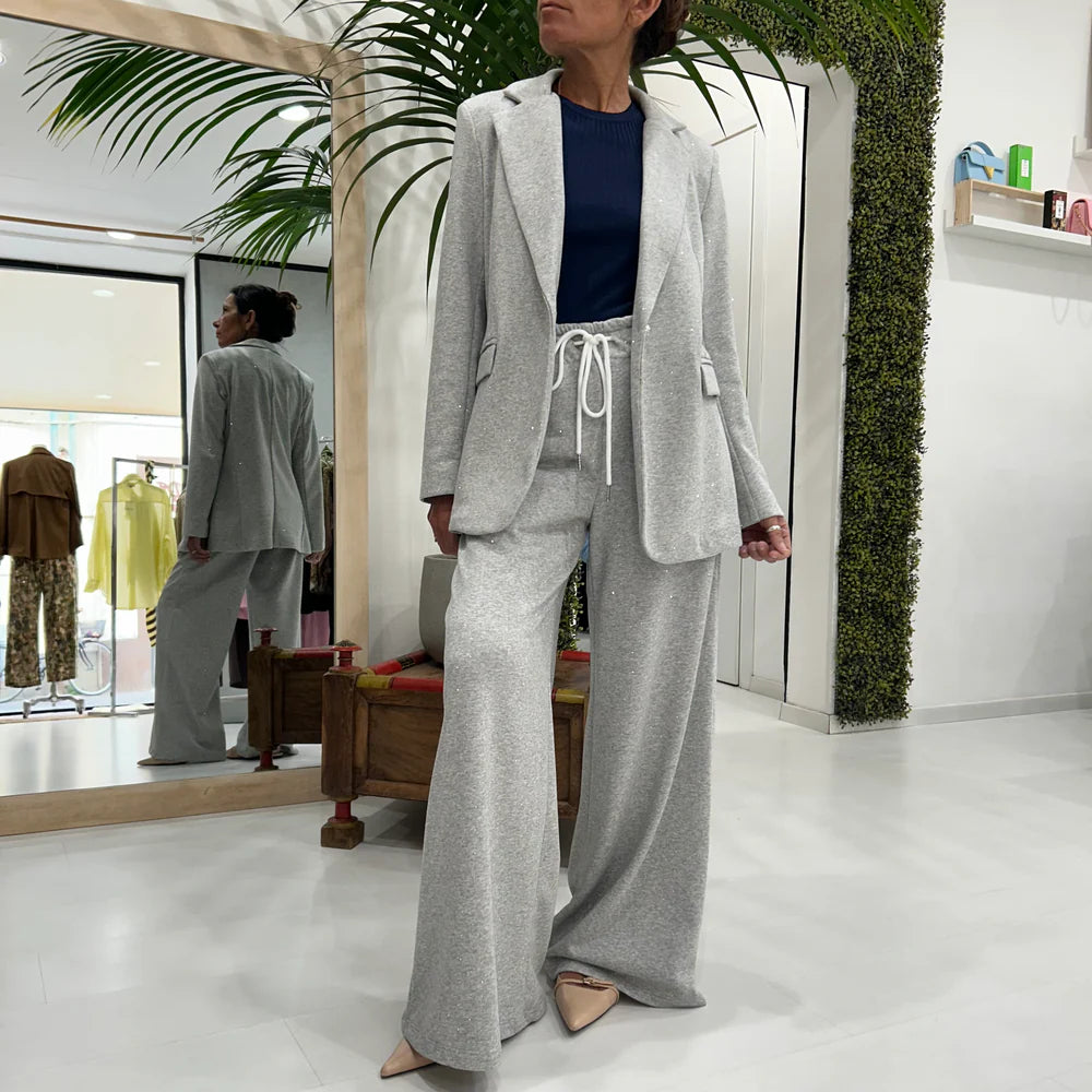 Tensione in jog pants strasss