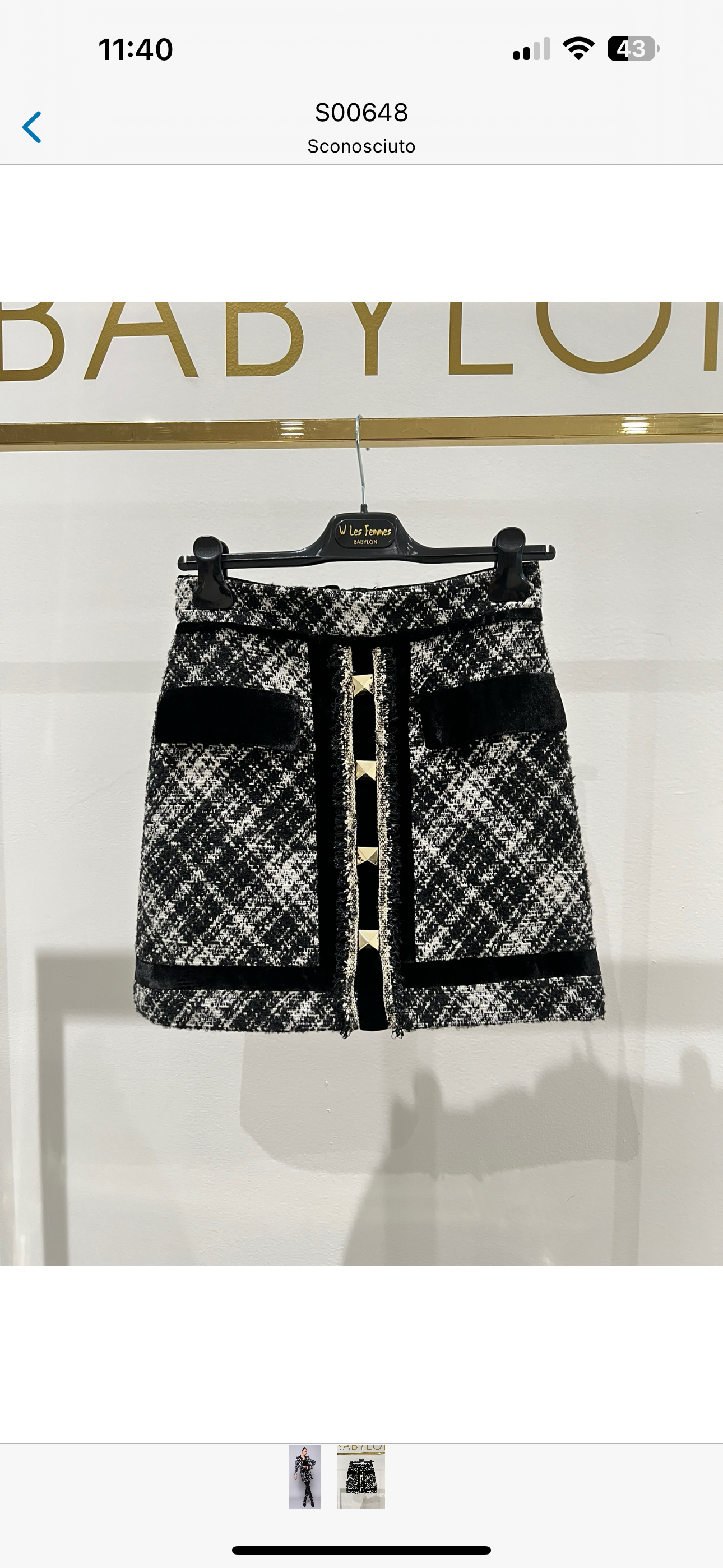 Babylon skirt