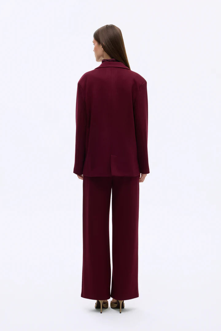Quzu bordo blazer