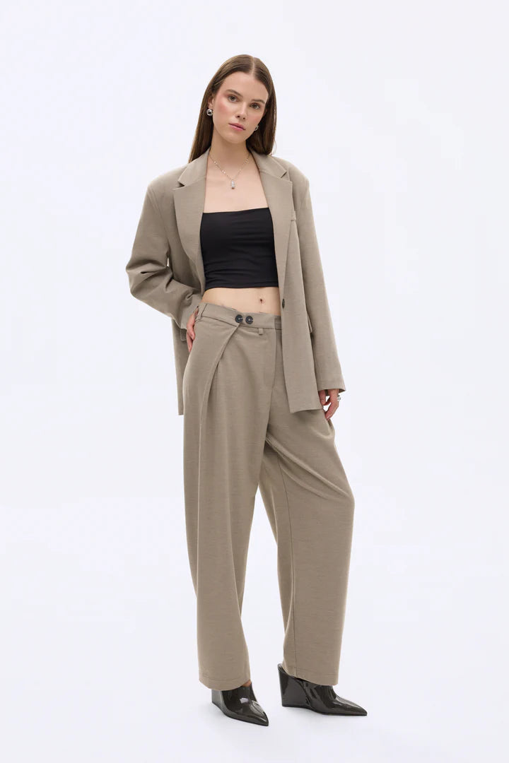 Quzu blazer belt