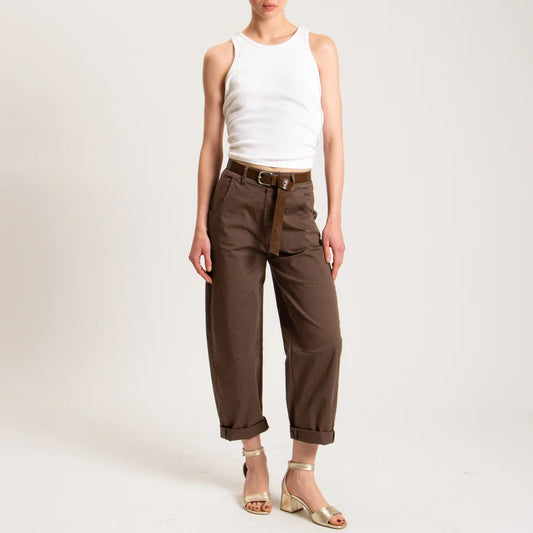 Tensione in pants cino yellow