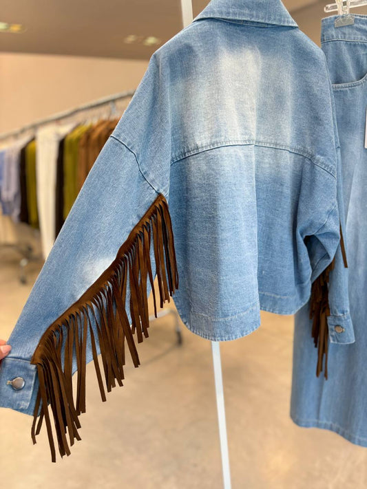 Motel diffusione jeans jacket country