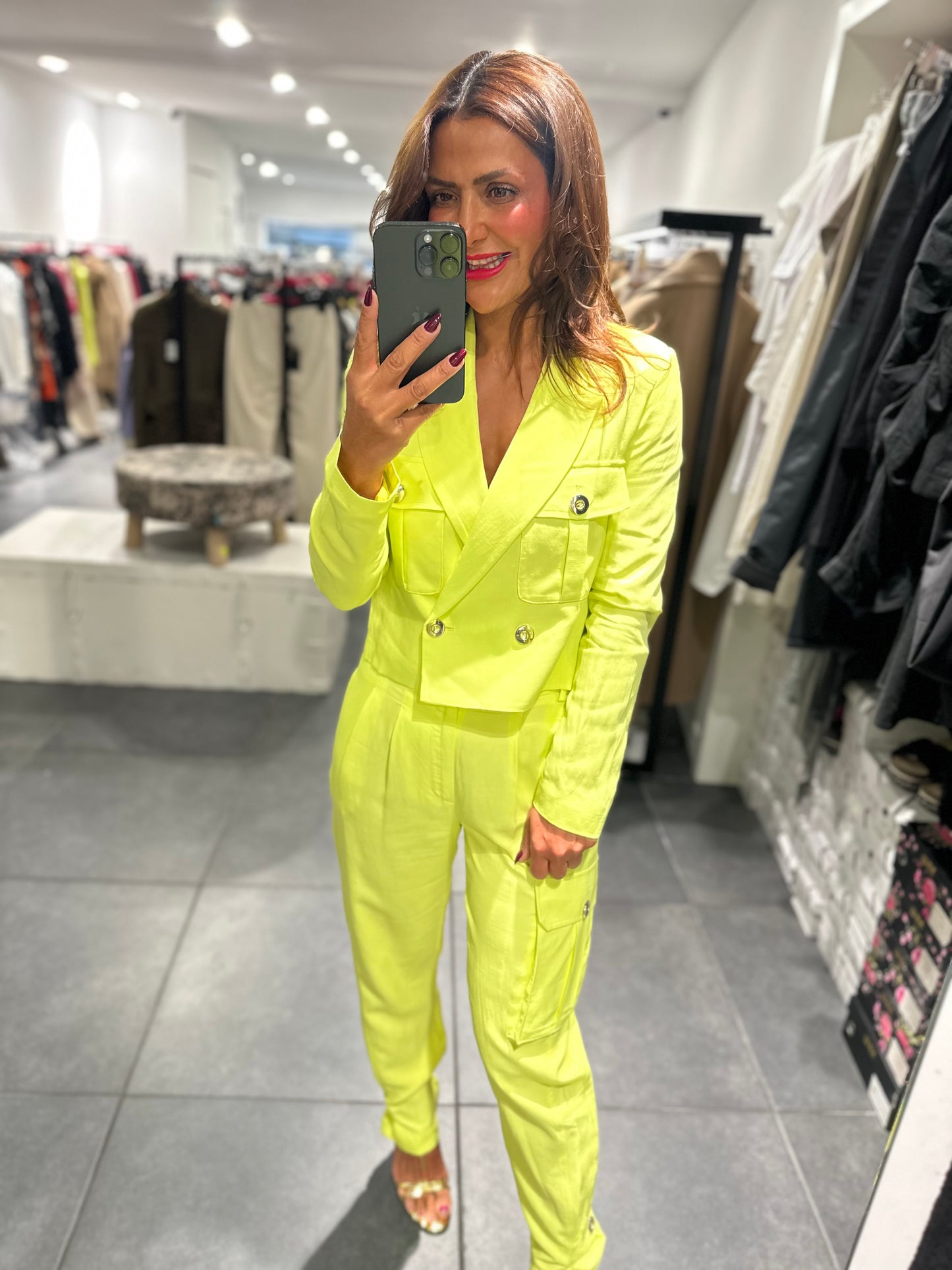 Babylon blazer neon