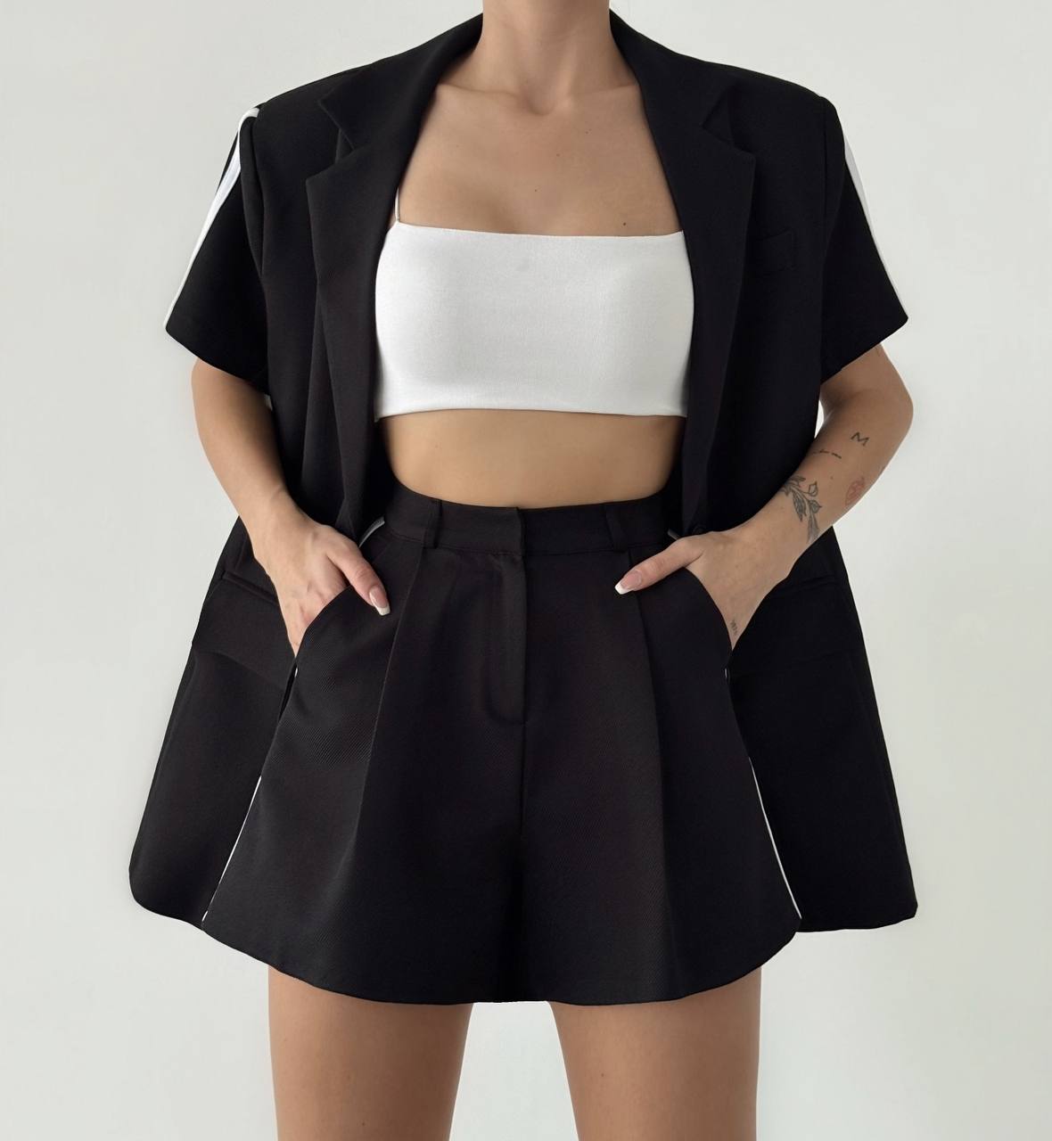Quzu bermuda stripe