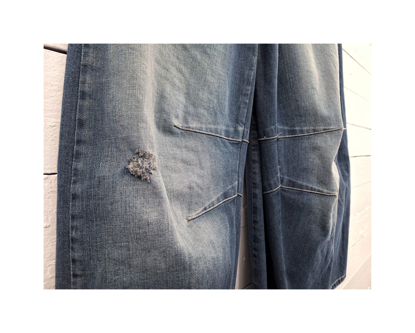 Please fashion denim pants baloon