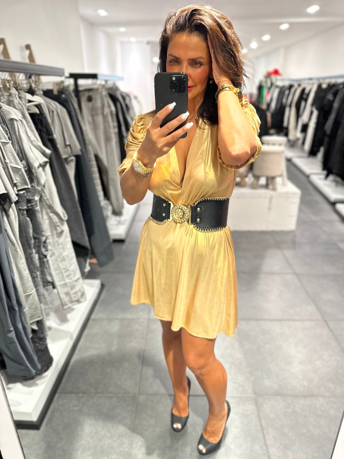Babylon Dress Gold exclusive