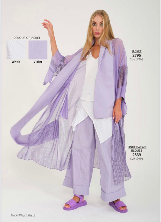 Caraclan gilet lungo