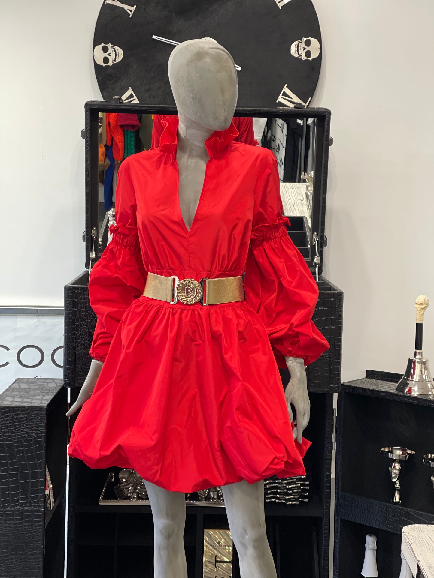 Babylon Dress exclusive Red VLT
