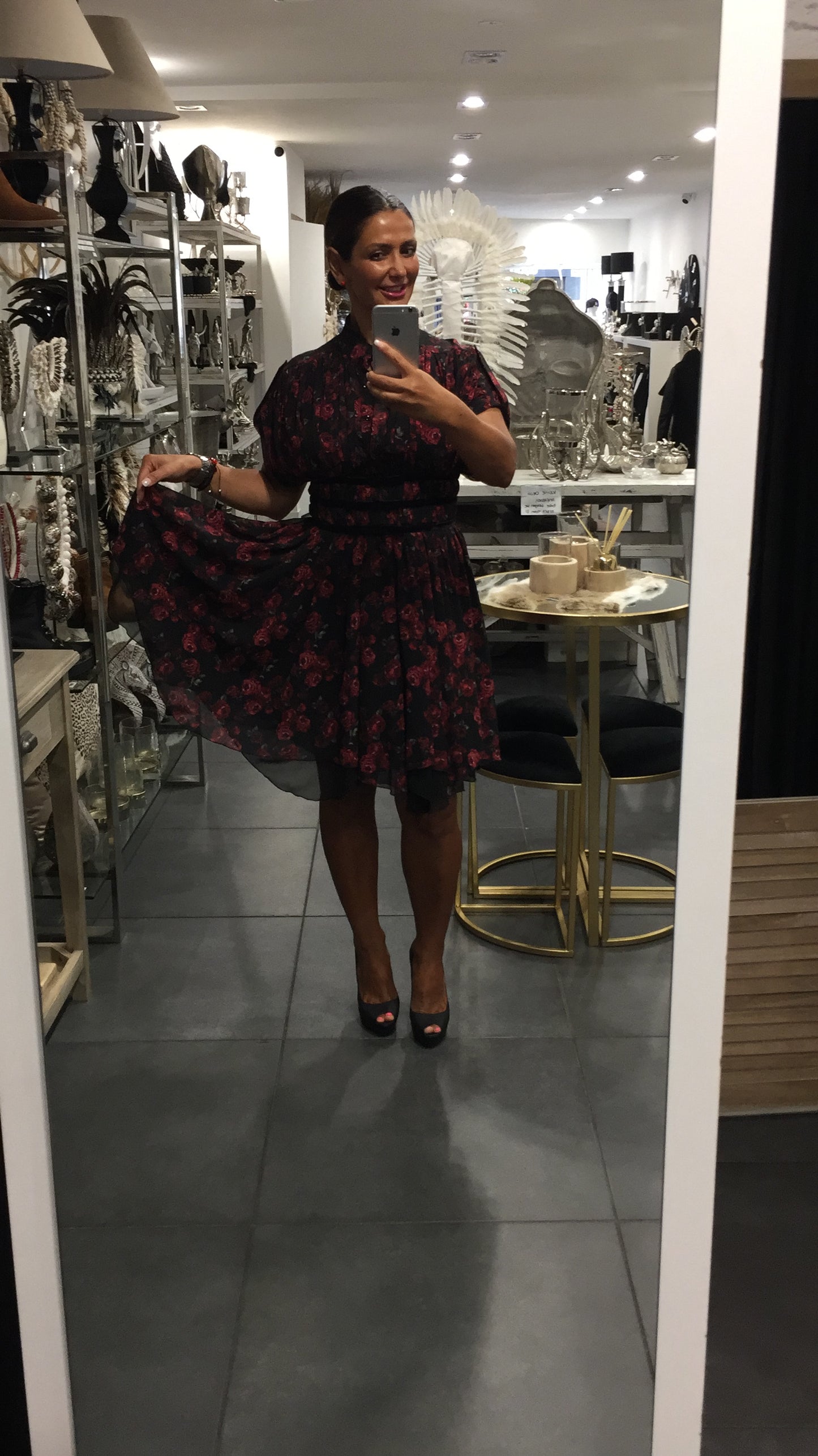 Babylon Dress Red